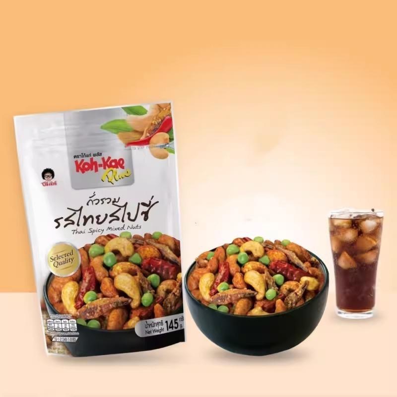 泰國 Koh-Kae大哥牌泰式什錦香辣脆魚仔果仁145g
