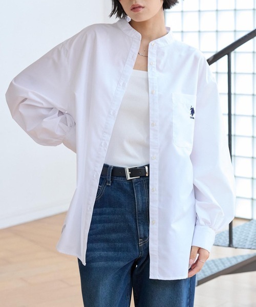 日本 U.S. POLO ASSN. x mono-mart Volume Sleeve Shirt [sh1570]
