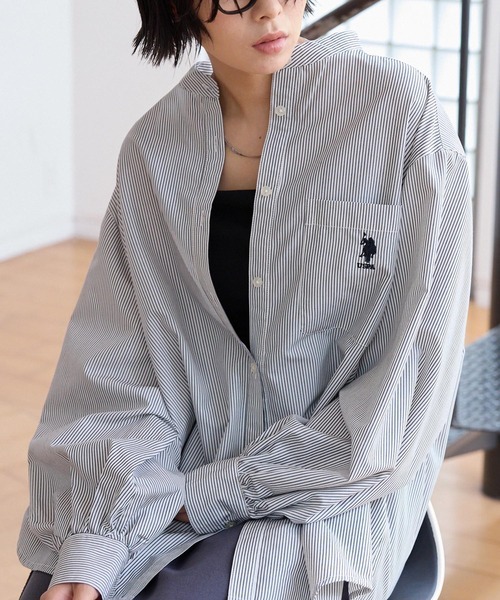 日本 U.S. POLO ASSN. x mono-mart Volume Sleeve Shirt [sh1570]