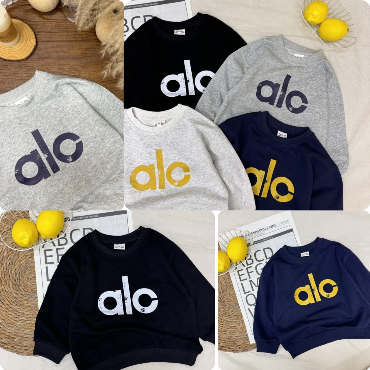 兒童alo 薄款長袖衛衣-2502611