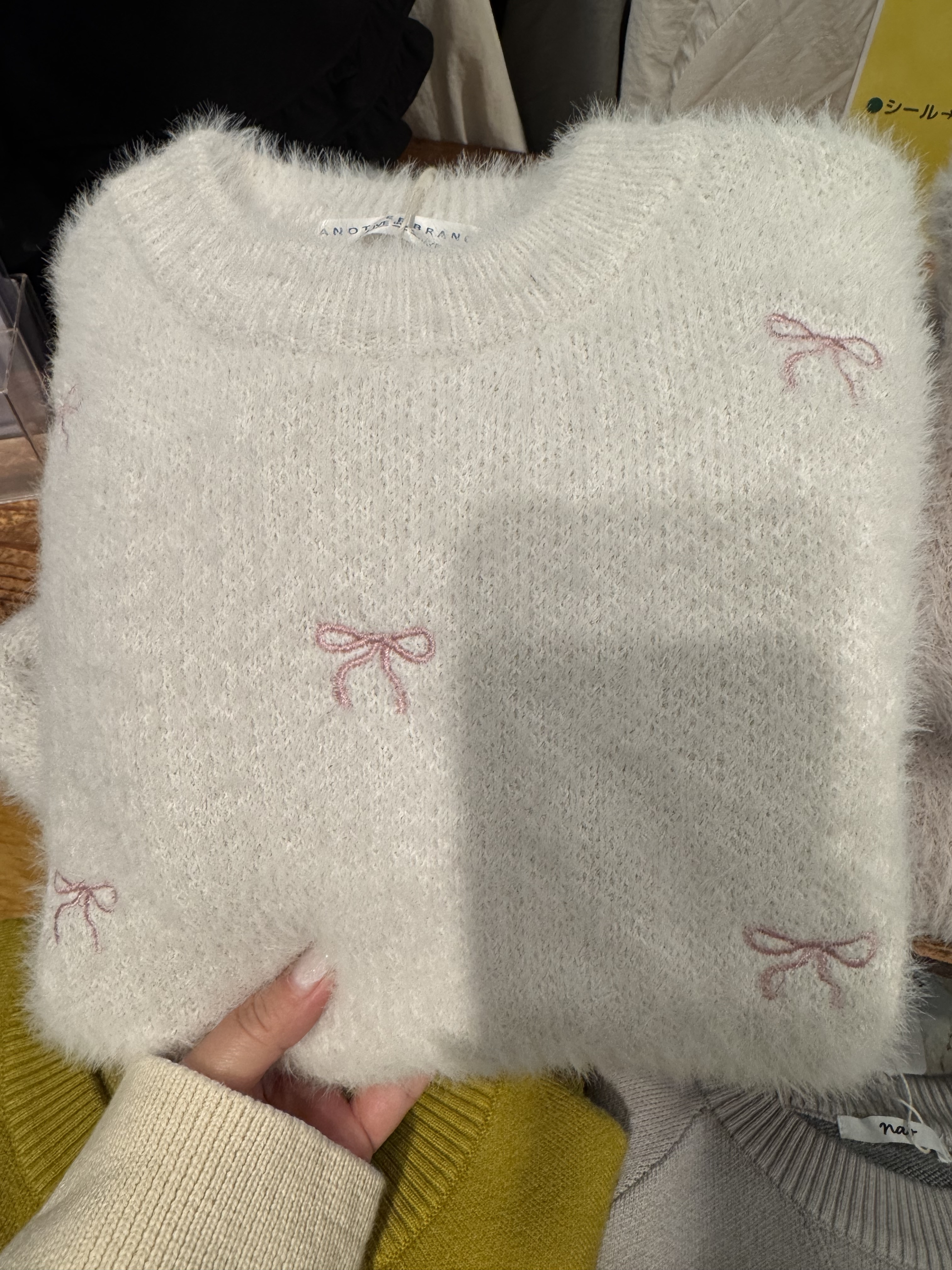 11月日本Outlet現場 Olive des Olive 蝴蝶上衣