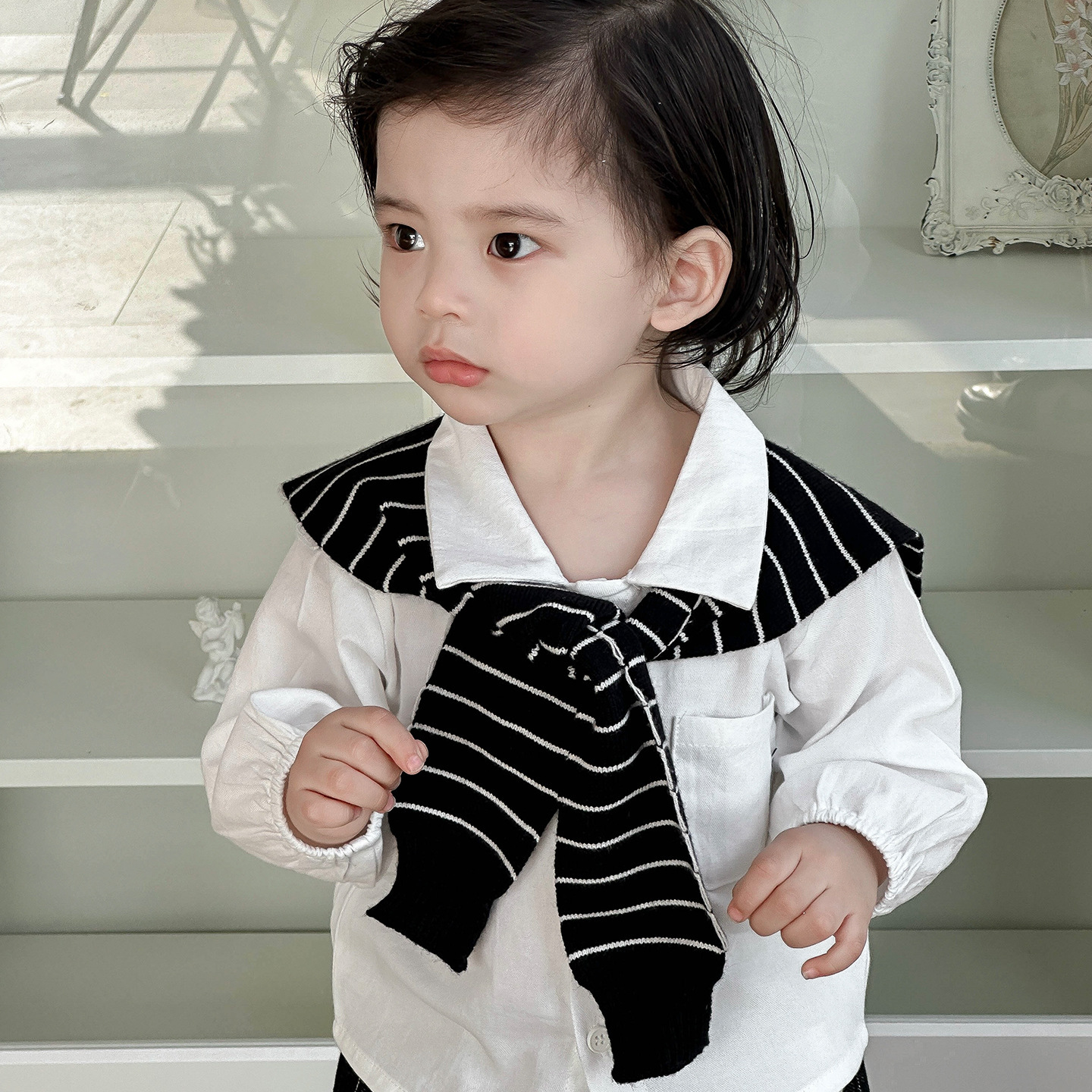 學院風披肩三件套(73-100)