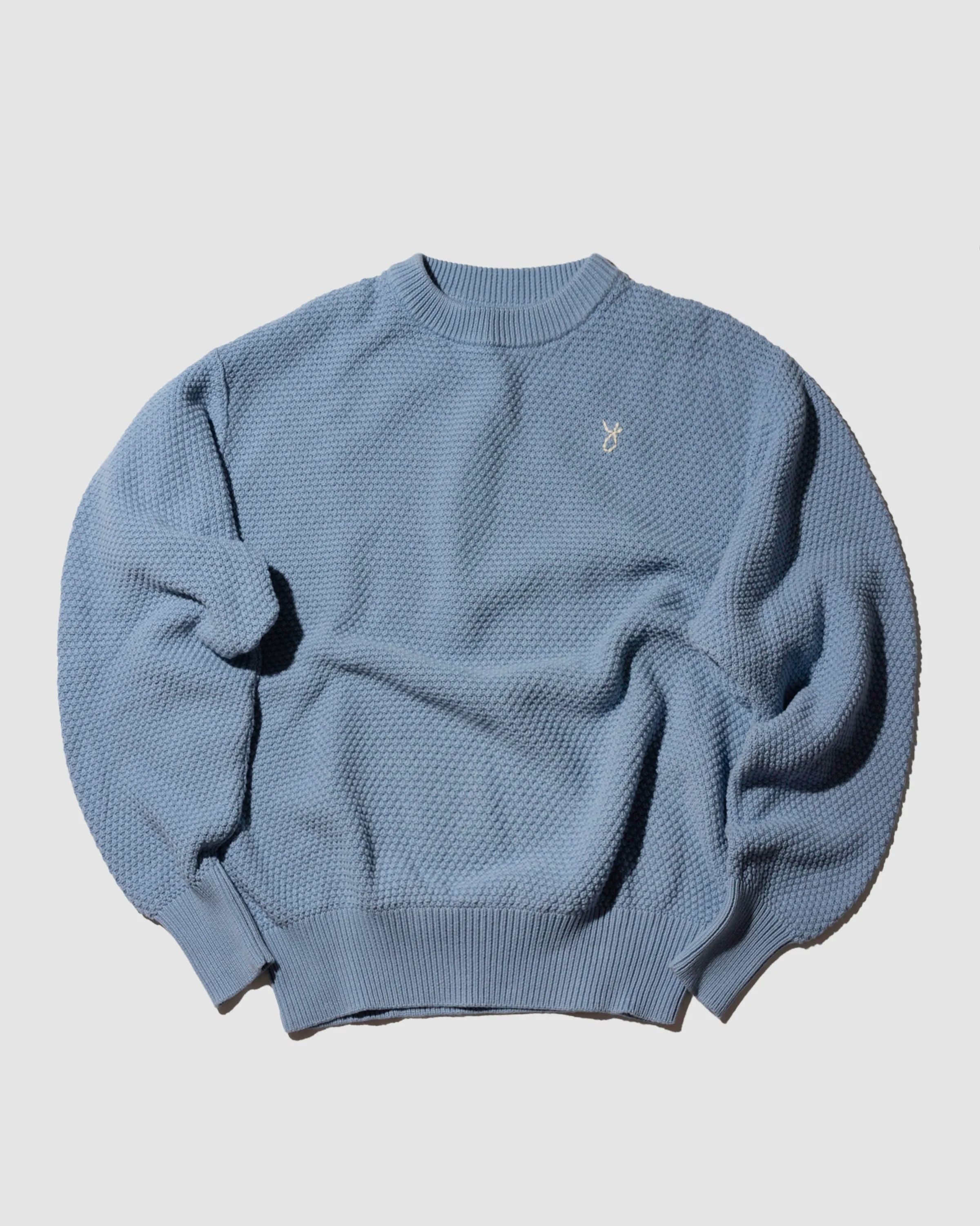 YANGI Crew Neck Knitted Jumper