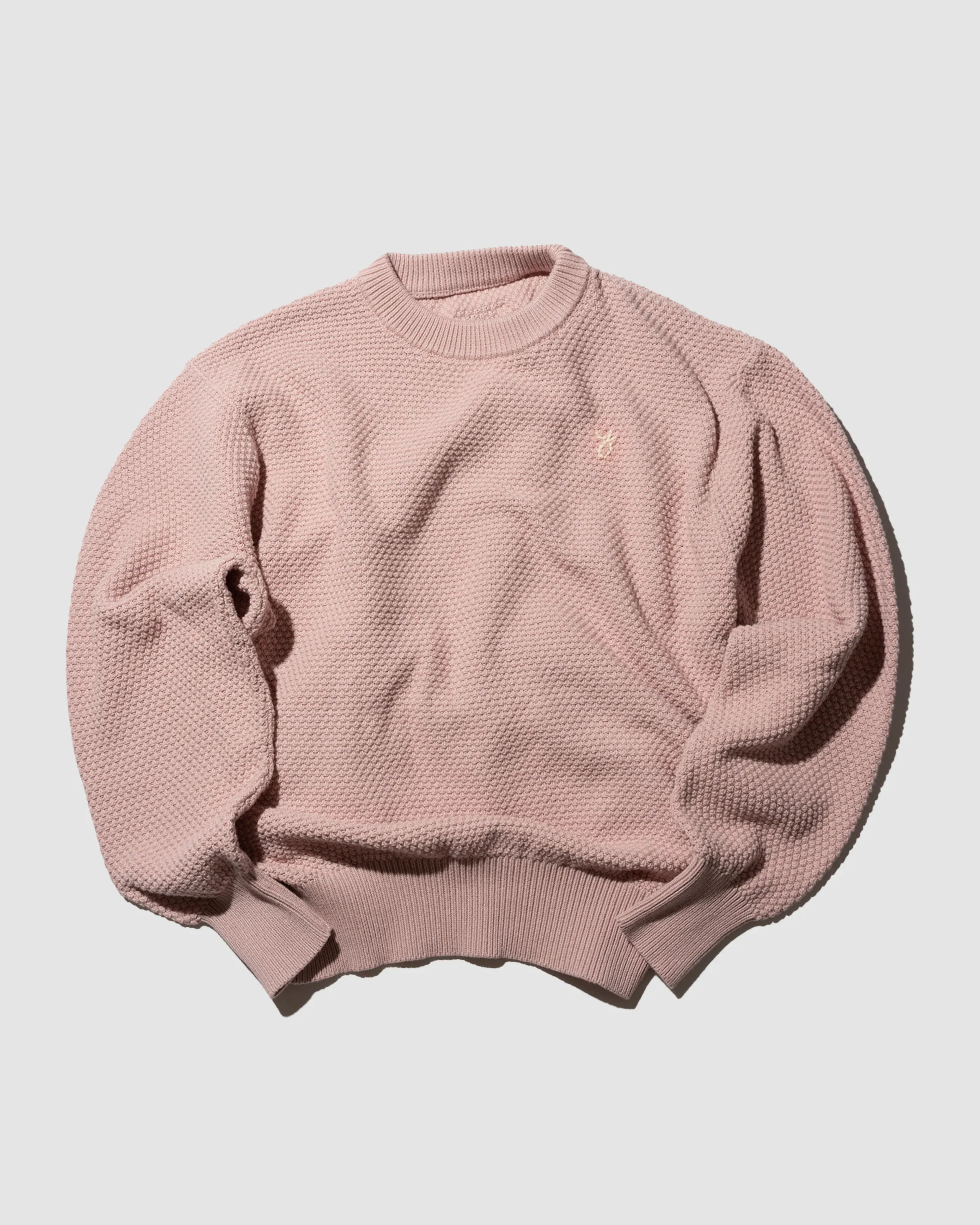 YANGI Crew Neck Knitted Jumper