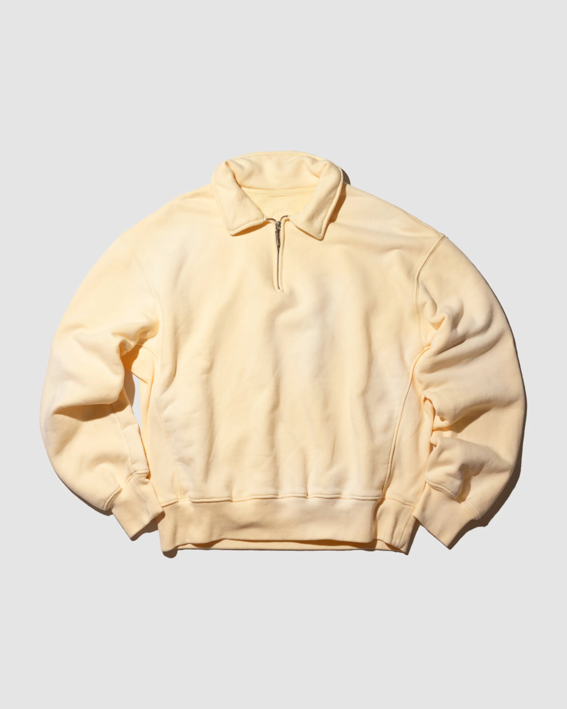 YANGI Vintage Distressed Fades Rugby-shirt