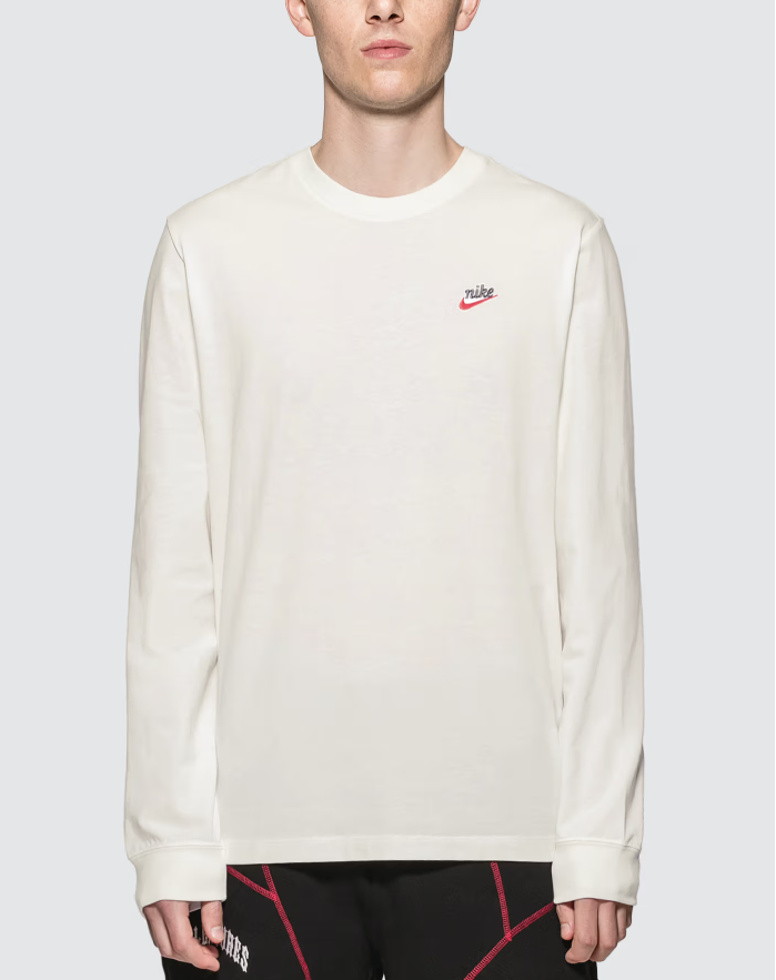 【Nike 經典系列】Nike Sportswear Heritage 男裝長袖T恤 - 極簡設計 舒適百搭