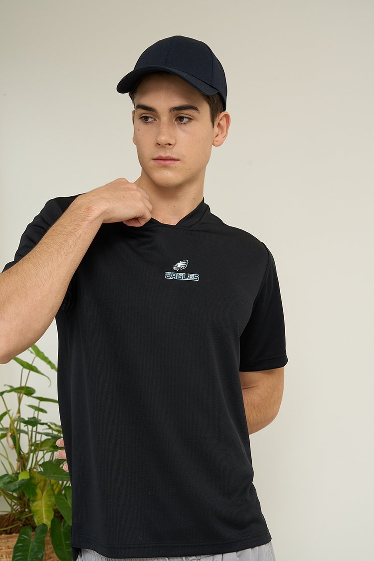 🏈 NFL 費城老鷹 黑色休閒短袖 🦅