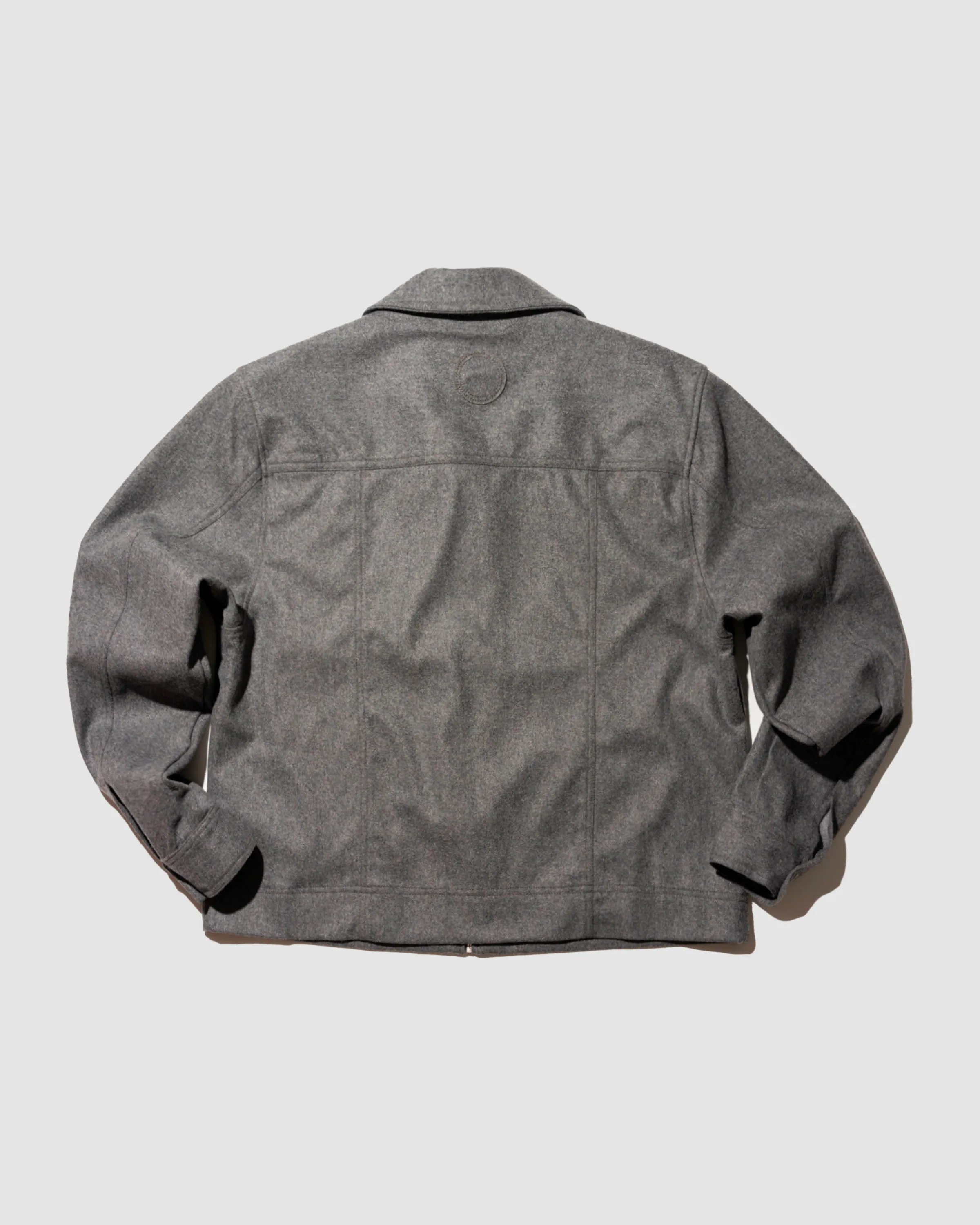 YANGI Wool-mixed Zipped Jacket