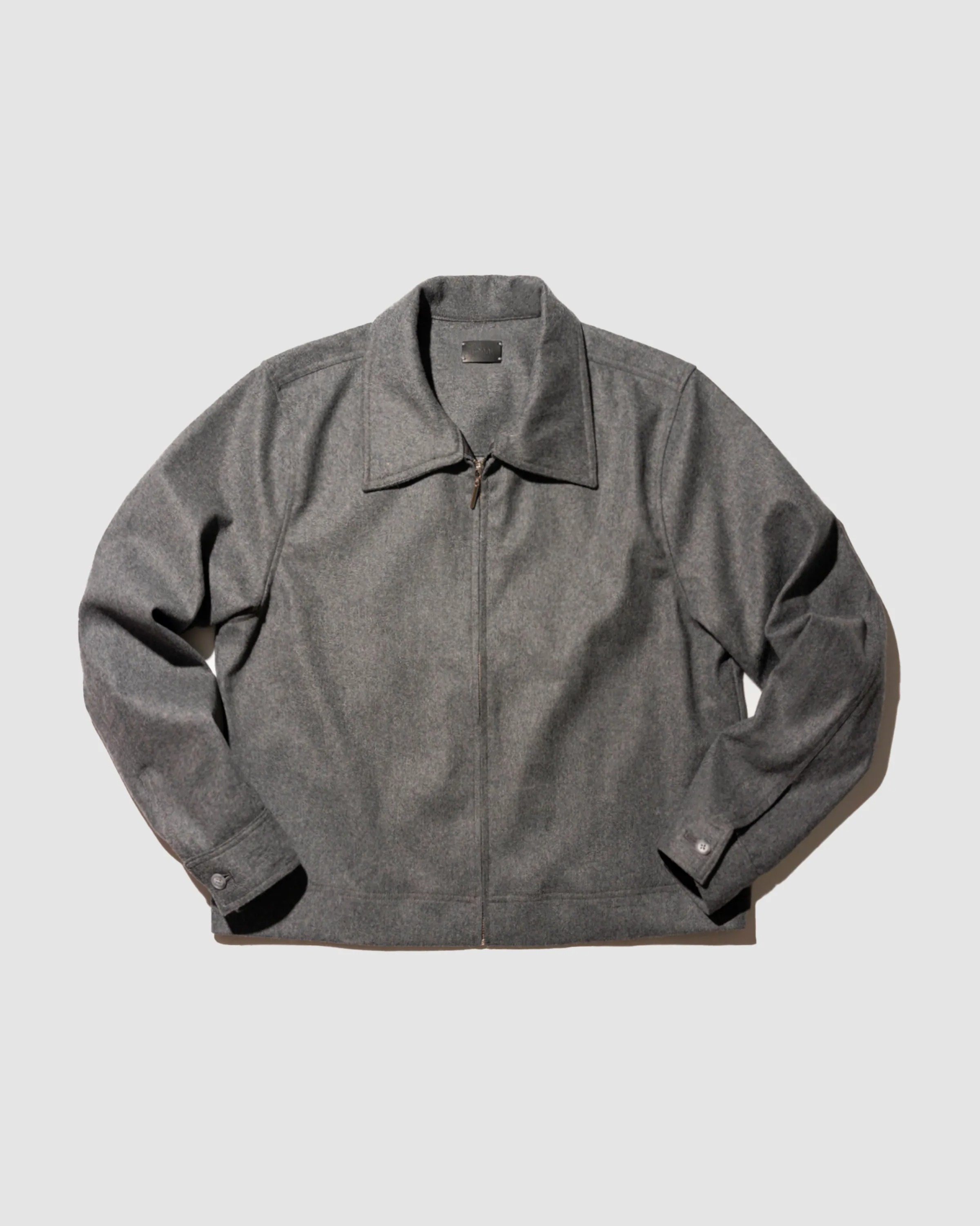 YANGI Wool-mixed Zipped Jacket