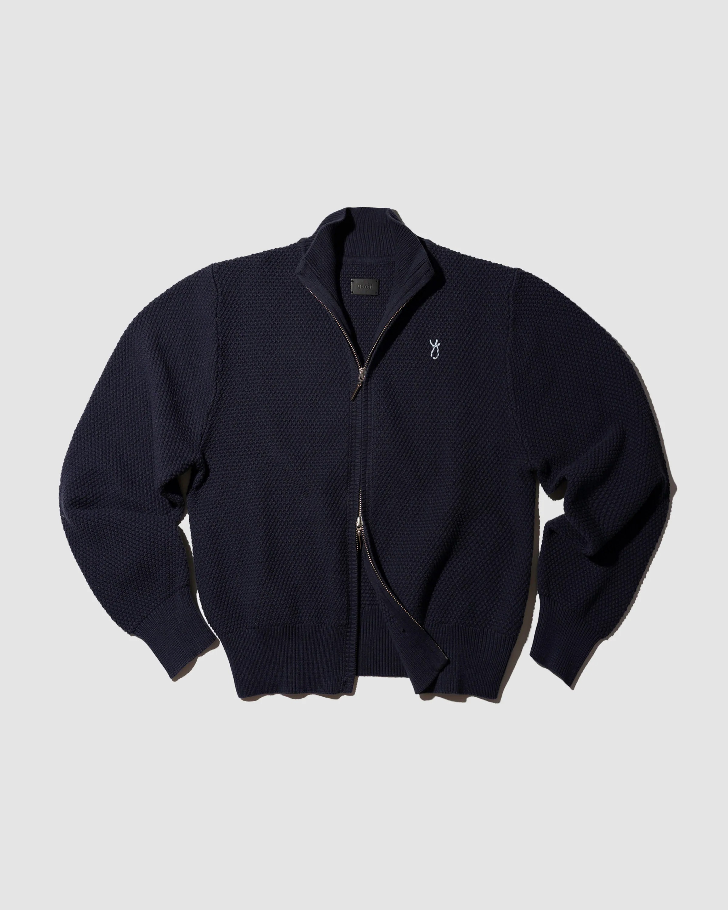 YANGI Turtleneck Knitted Jacket