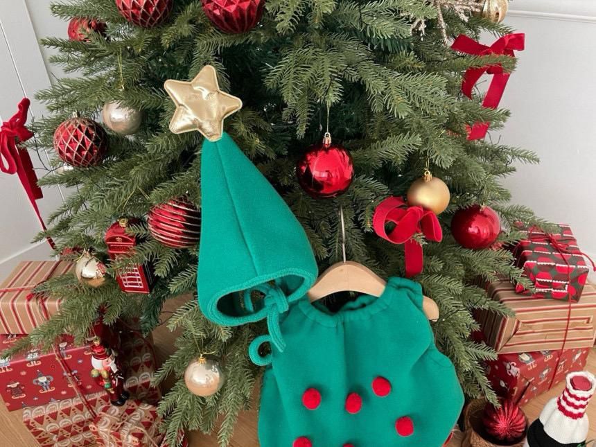 韓版 聖誕baby造型包屁