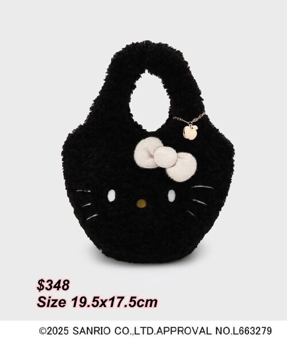 新款 OPAQUE.CLIP x Hello Kitty 手挽袋