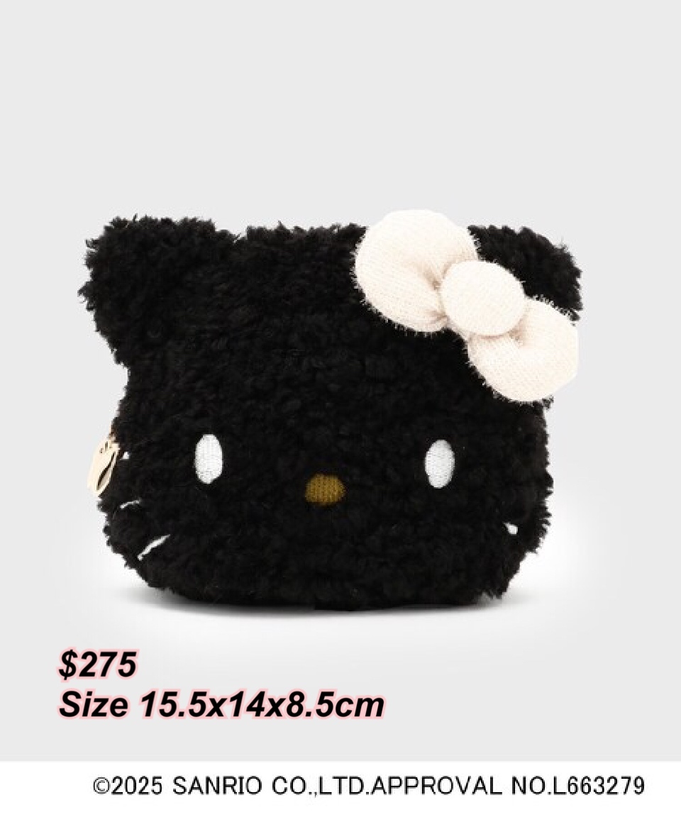 新款 OPAQUE.CLIP x Hello Kitty 頭形pouch