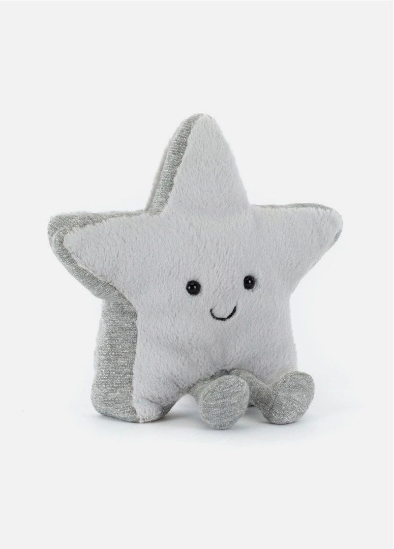 JELLYCAT 聖誕銀星星 Amuseables Silver Star