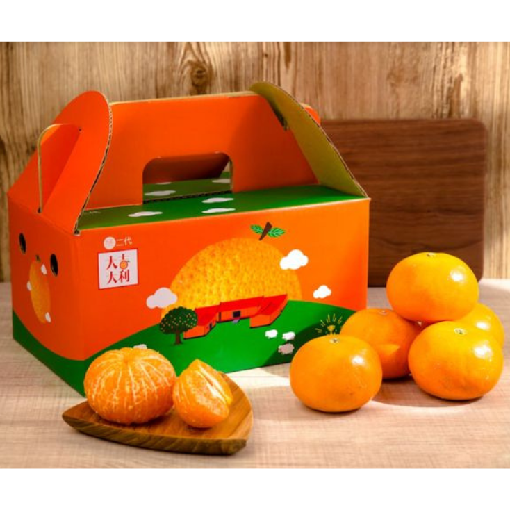 苗栗院∣大吉大利美滿禮盒-特級大茂谷柑16顆