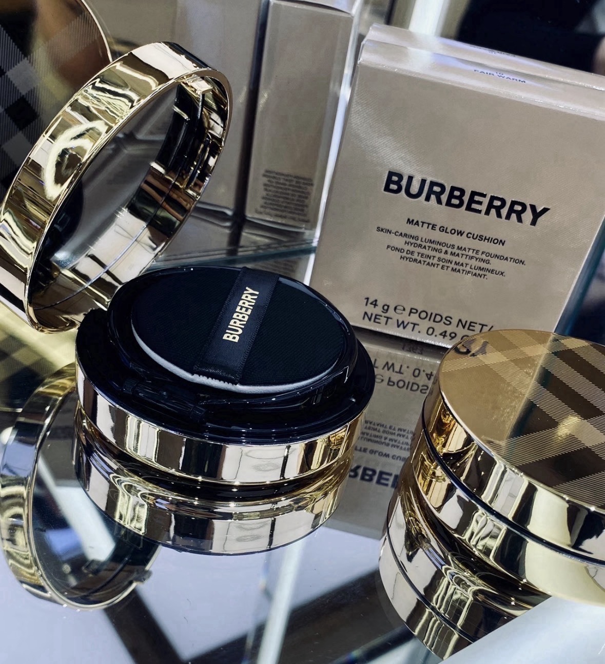 Burberry鎏光煥彩恒顏氣墊14g