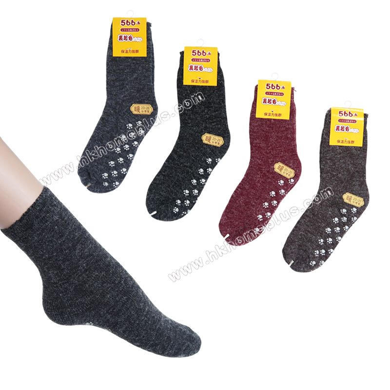 3對裝 台灣製 - 軟毛保暖襪