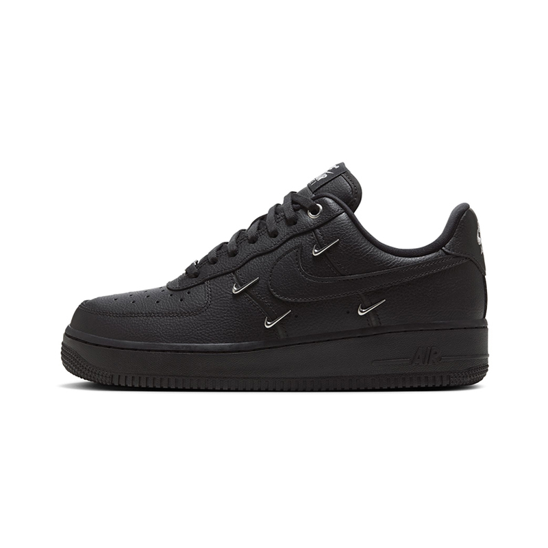 Nike Air Force 1 W "Black Silver" 小銀勾 黑 女鞋 HQ1180-001 [台灣現貨]