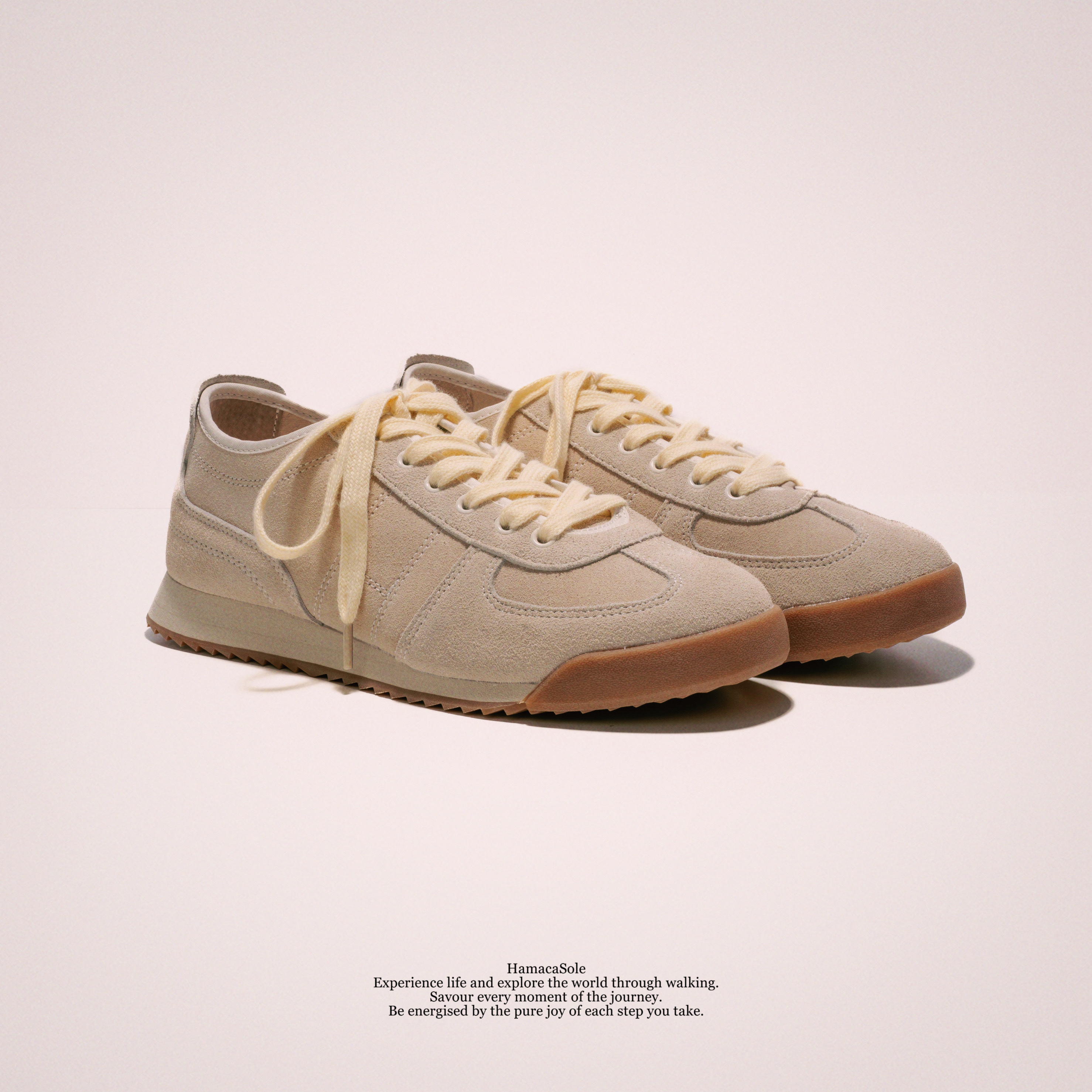 River 真皮街頭休閒鞋 (米) 女款｜哈漫克【官網獨家】HamacaSole