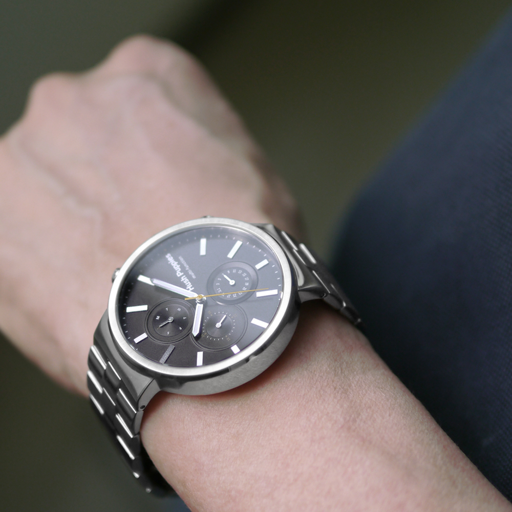 Orbz 時尚型男三眼腕錶