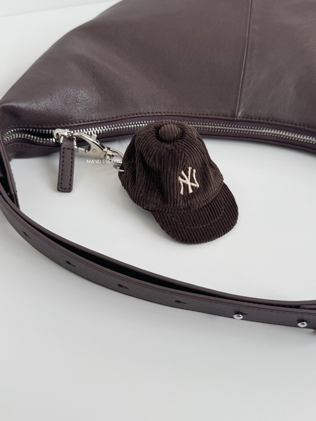 MLB 迷你 燈心絨帽帽 吊飾🧢