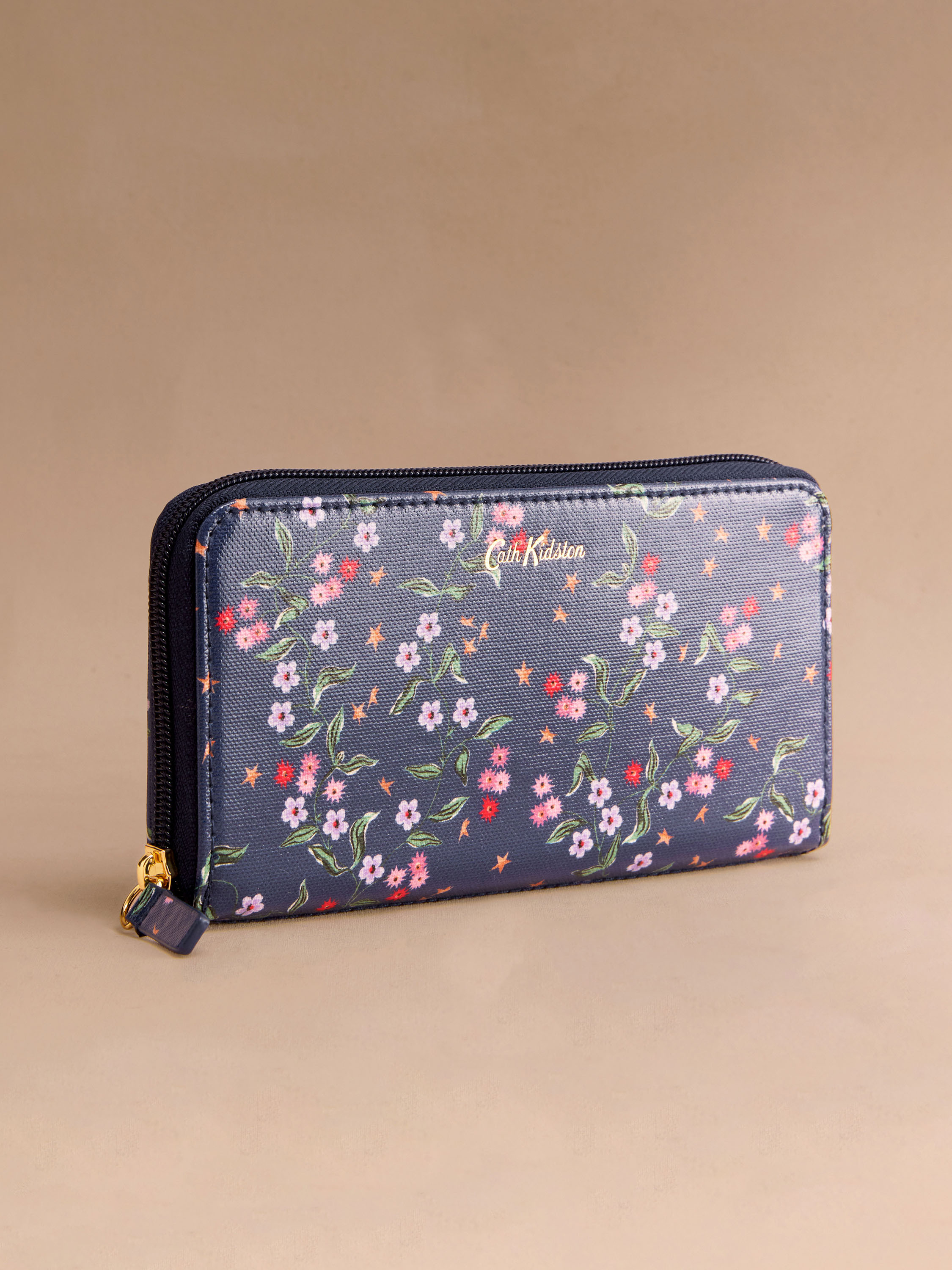 Trailing Star Sprigs 品牌經典款印花長夾