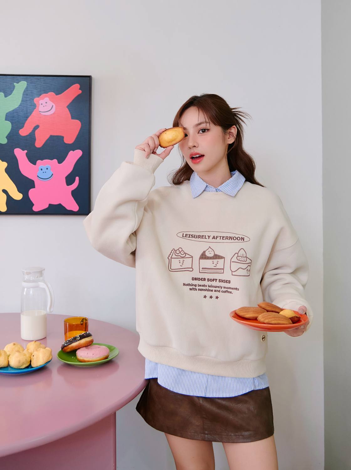 【期間限定】五分糖冬日長袖T恤