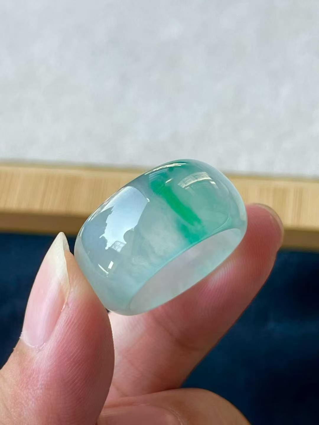 翡翠指環 (港圈 11號),天然翡翠A玉, 緬甸玉, Jade, Jadeite
