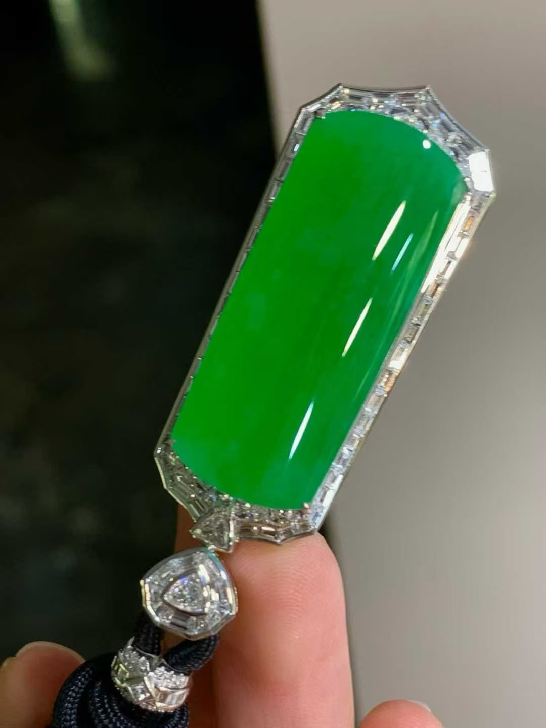 1024332 翡翠無事牌吊墜