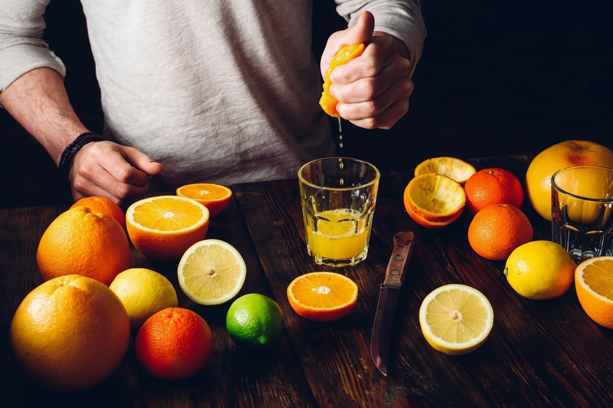 富含橙皮素的食物：柑橘類水果
