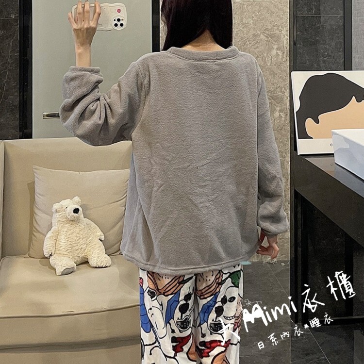 🔥暖呼呼系列-史努比法蘭絨睡衣