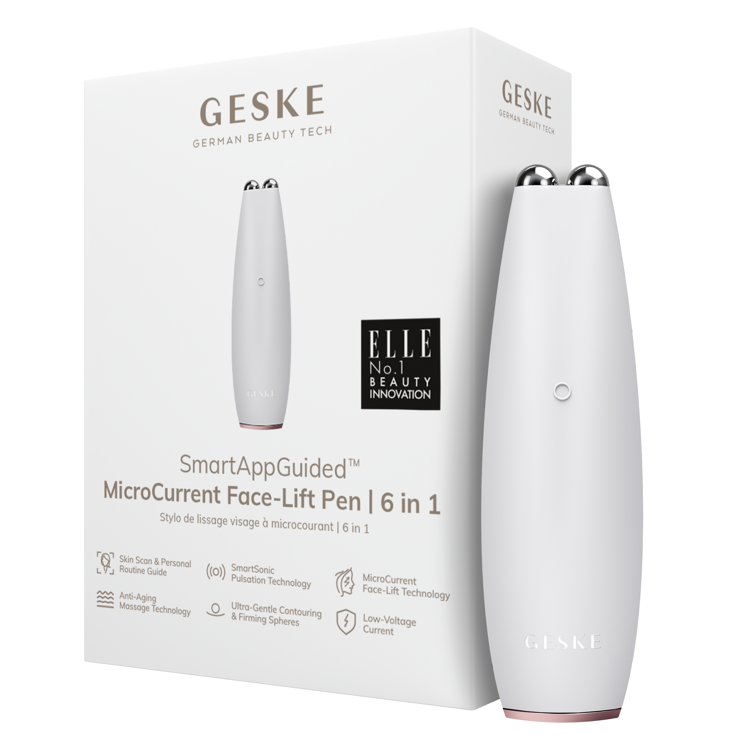 6合1微電流面部提升筆 (銀白色)