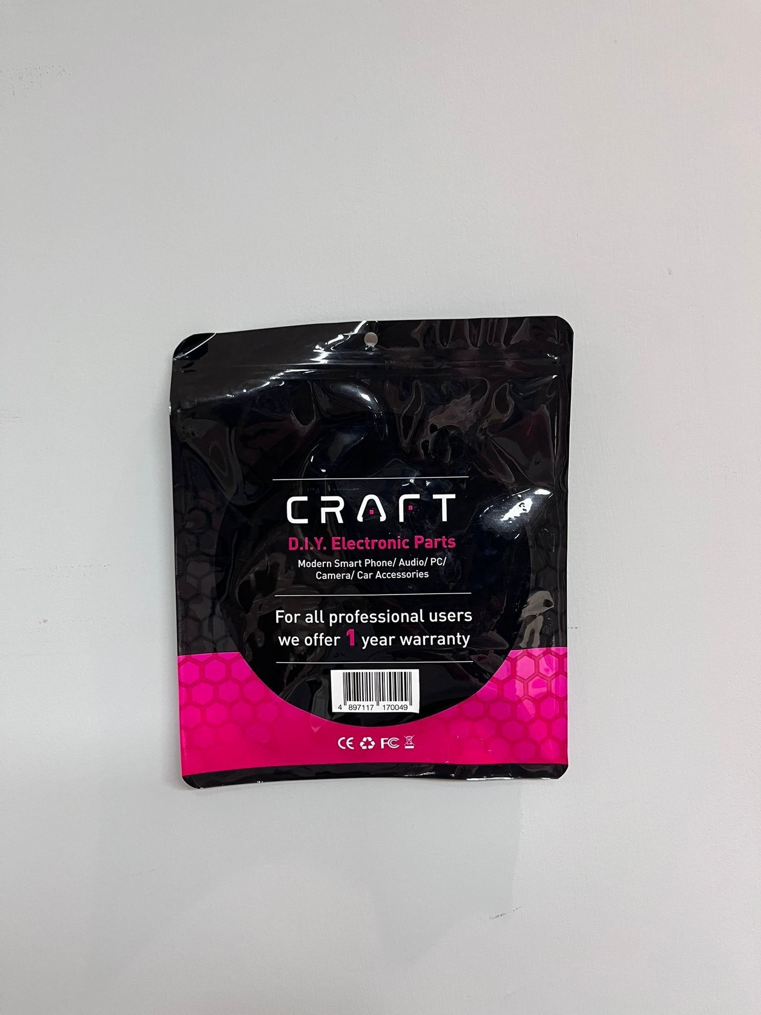 Craft Cat6 1米 32A WG Copper BK 4897117170049