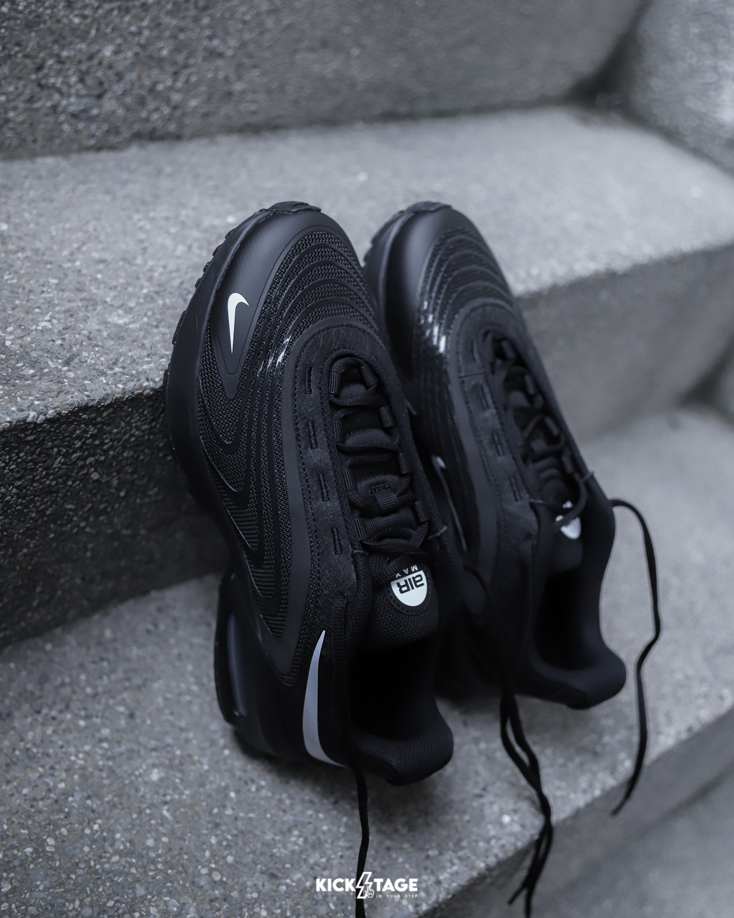 男鞋 NIKE AIR MAX FIRE 黑色 倒鉤 倒勾 網眼 皮革 氣墊 緩震 休閒 慢跑鞋【IO4510-003】