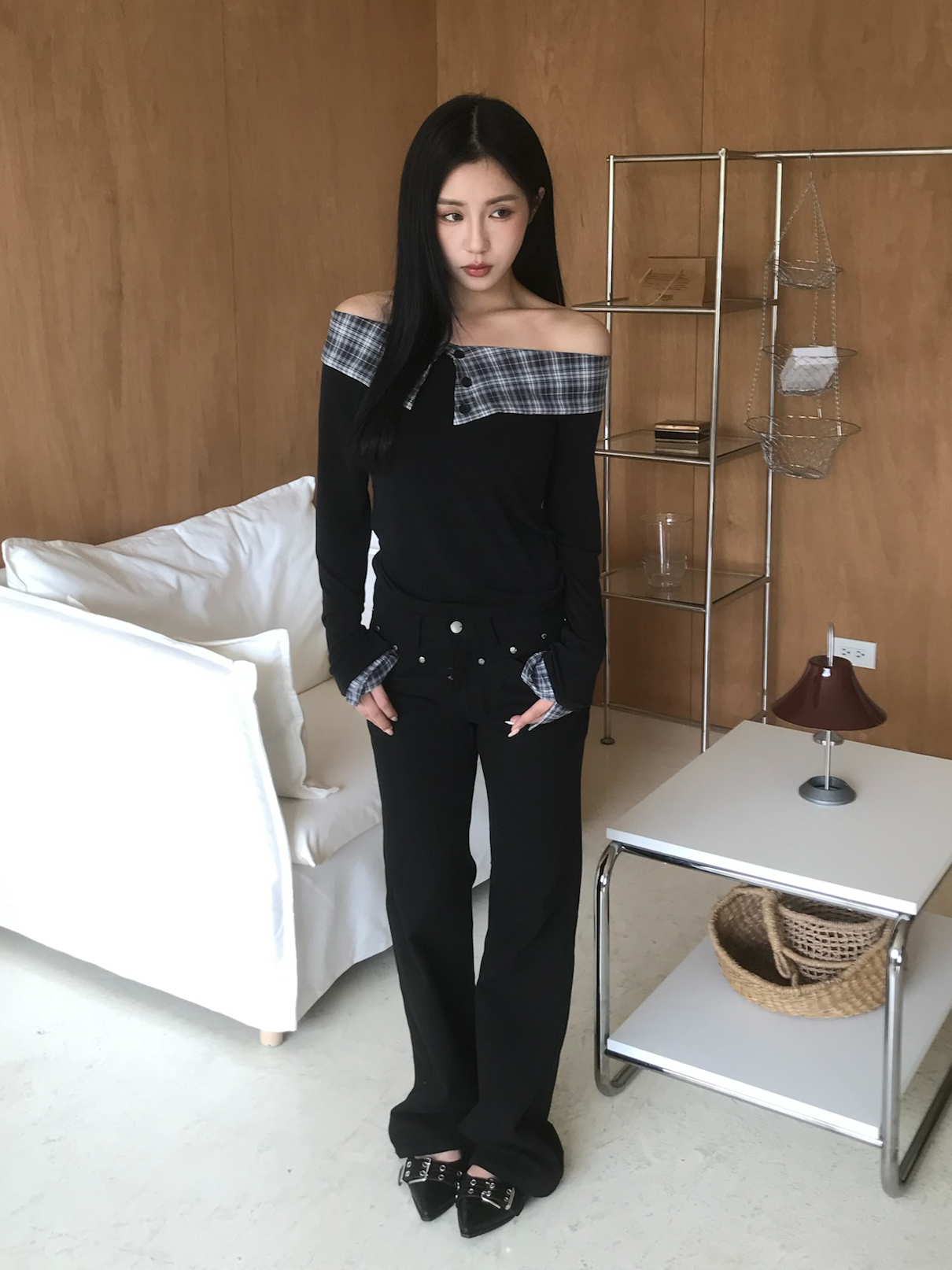 Rockstar Bootcut Pants #靴型褲