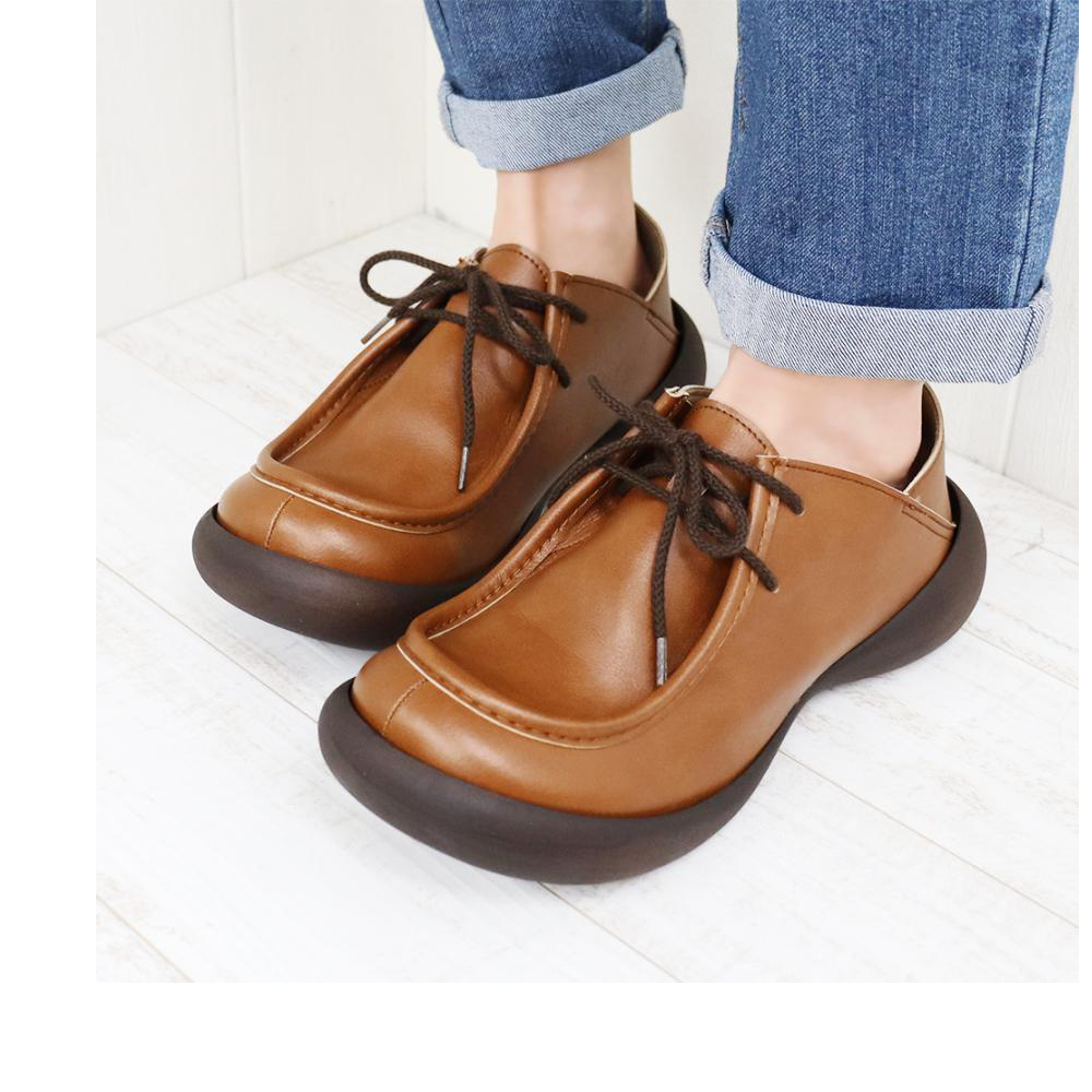 大阪樂步健康鞋 RegettaCanoe兩穿式後踩綁帶便鞋休閒鞋CJFS6820 (CAM-駝色)