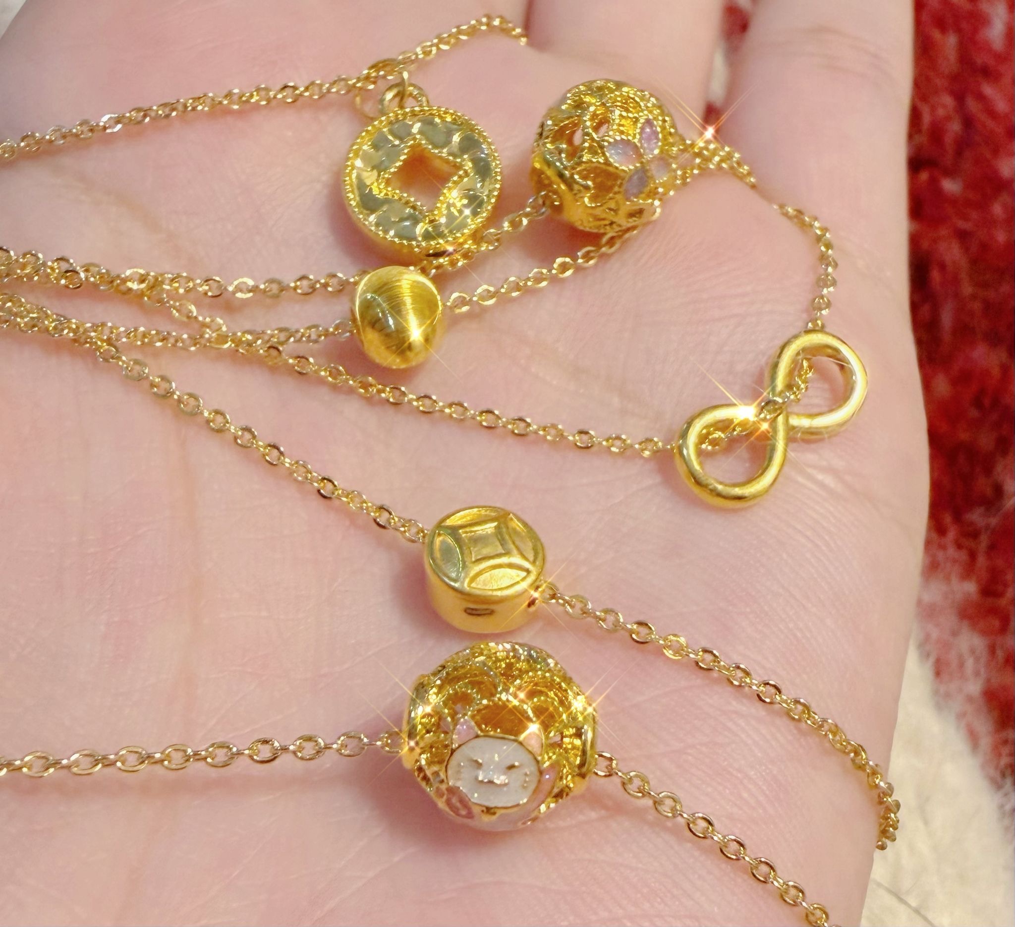 9999黄金吊墜7💛 (預訂貨品)