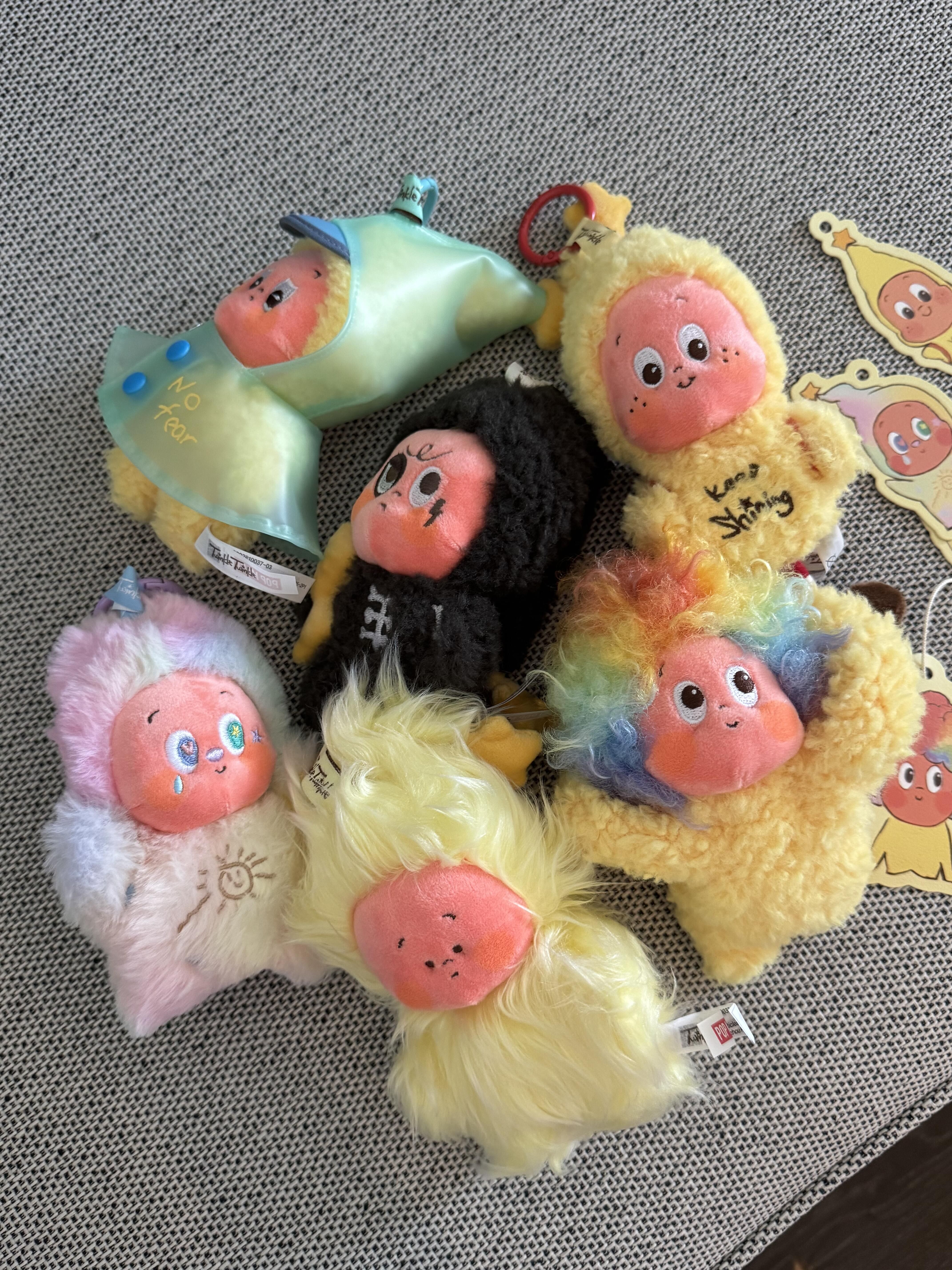 本週限時接單!! POPMART 泡泡瑪特 星星人 好夢氣象局系列 毛絨吊飾 鑰匙圈 盲盒 6+1款(任買兩件711免運)/預購