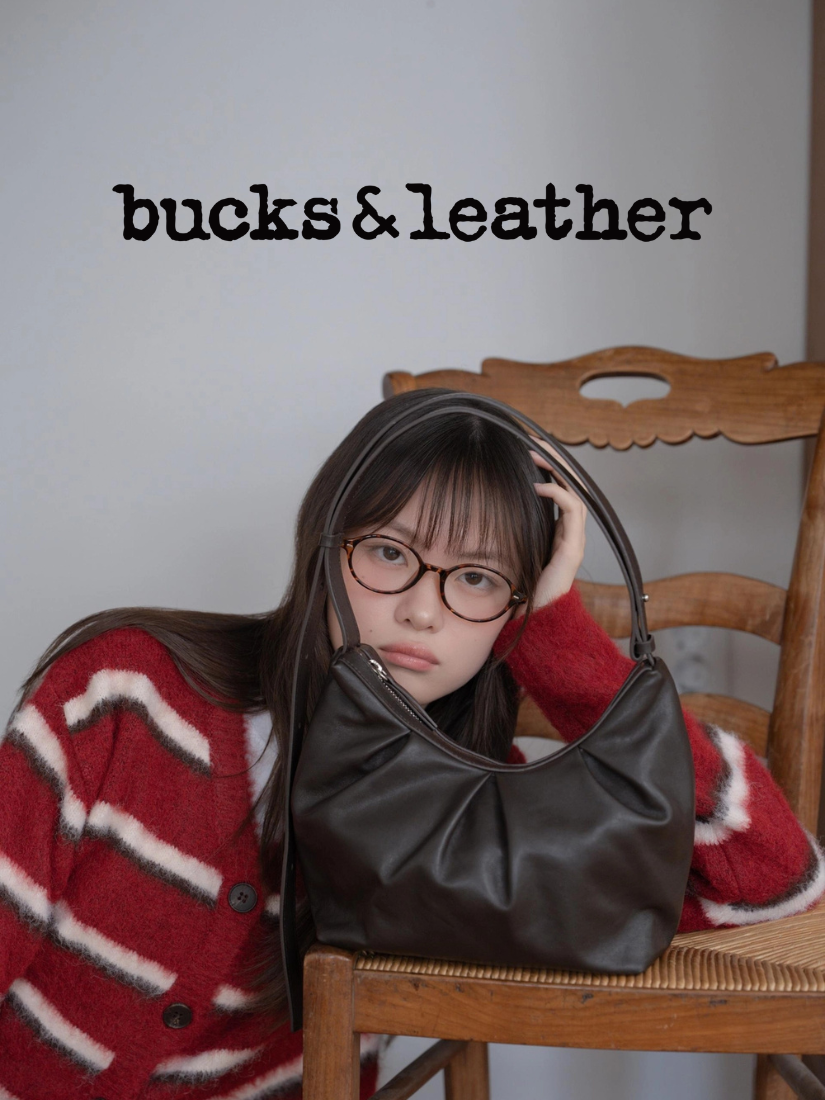 【 4/19收單 】Bucks & Leather Puff Bag 頂級植鞣羊皮 雲朵抓皺包 韓國