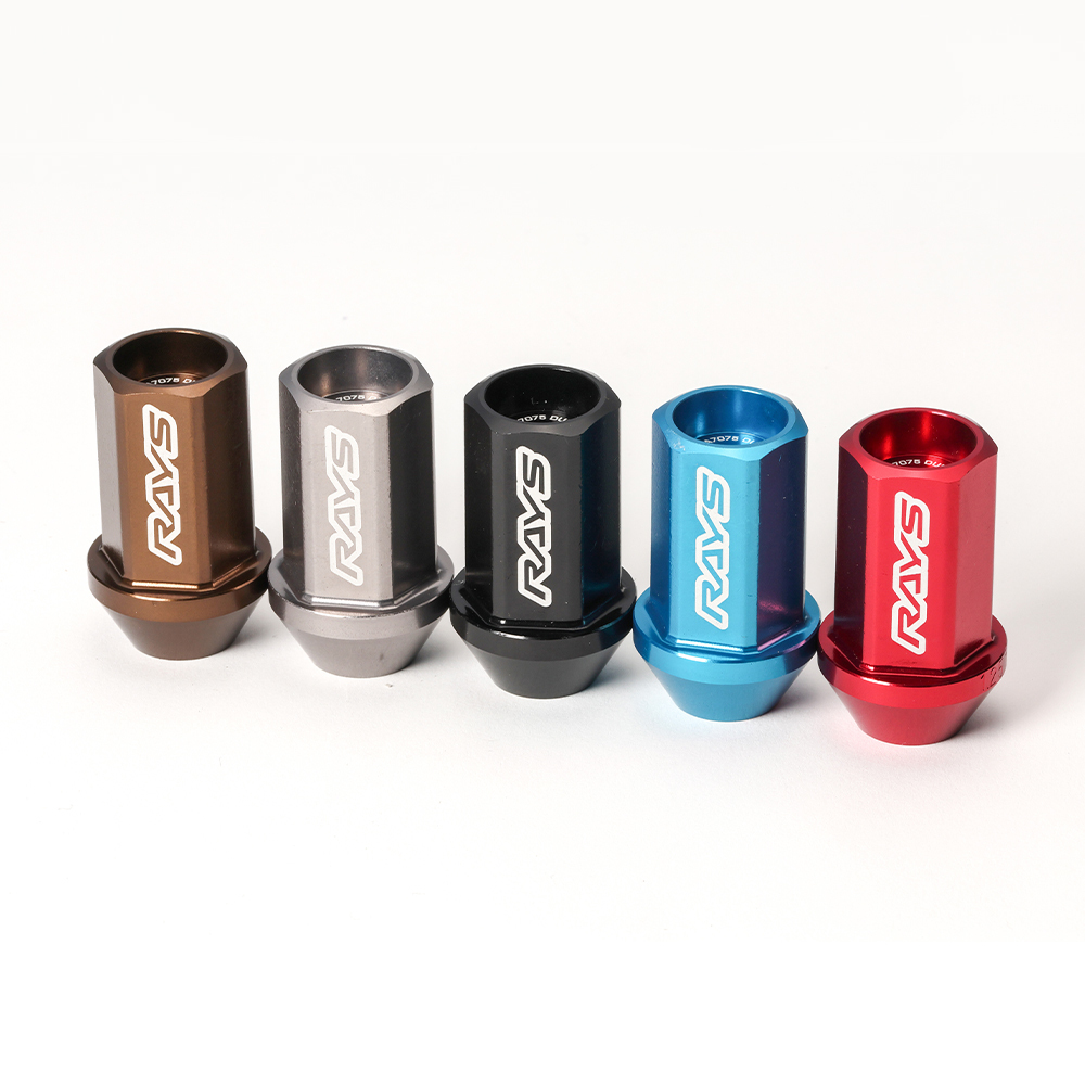 RAYS 19HEX Duralumin Lock & Nut Set L42