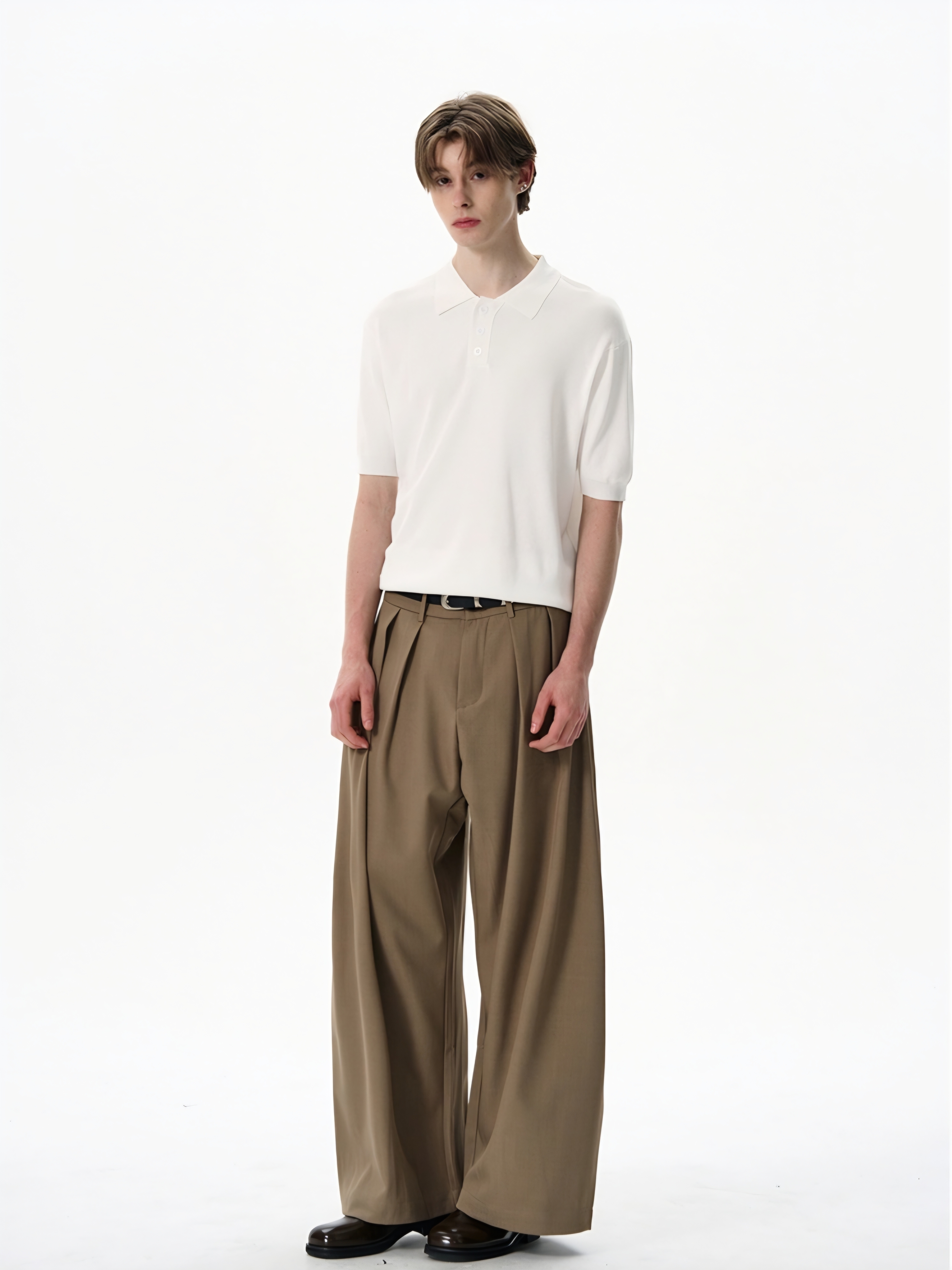 044. Knitted Polo Shirt