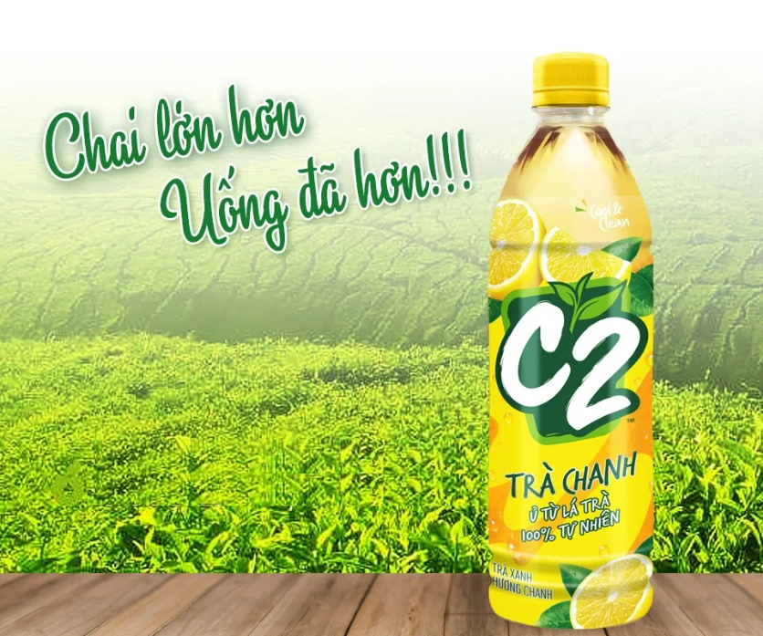 C2 Lemon Green Tea 455ml