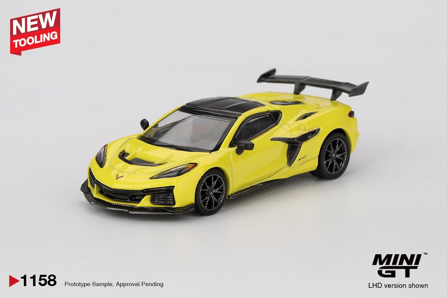 預訂 Pre-order - MiniGT 1158 Chevrolet Corvette ZR1  Accelerate Yellow