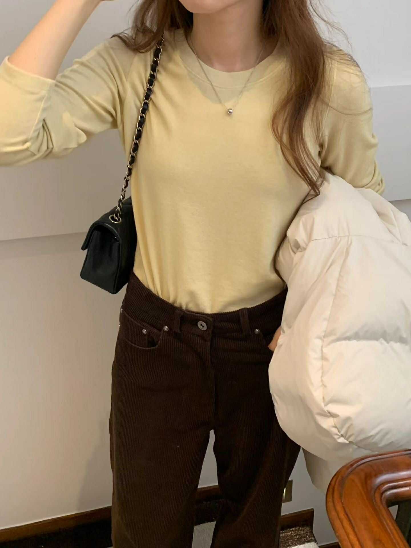 QC12 超親膚天絲羊毛長袖T