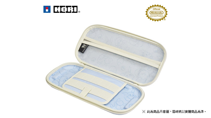 NS2 HORI EVA 輕薄硬殼主機保護包 Plus（毛茸茸伊布款）