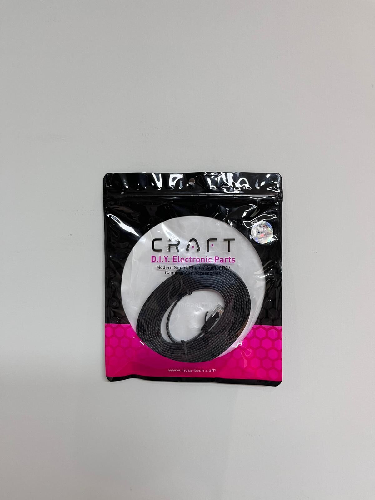 Craft Cat6 3米 32A WG Copper, BK 4897117170063