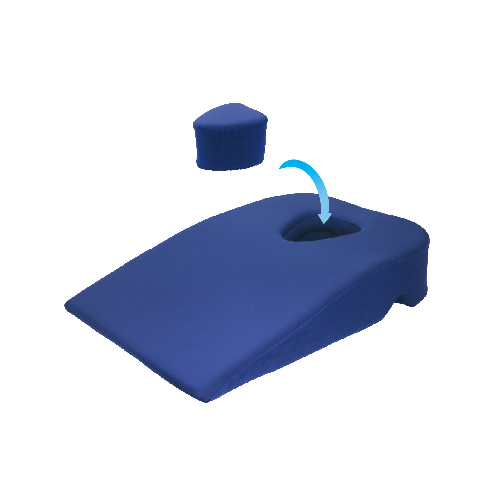 洞口加寬版｜空氣藍｜舒壓枕