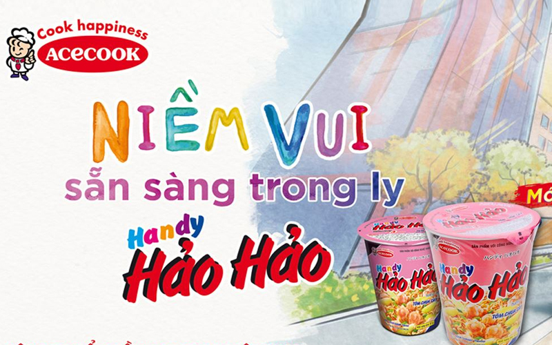 Hao Hao Instant Noodles – Sour Spicy Shrimp Flavor (Cup 68g)