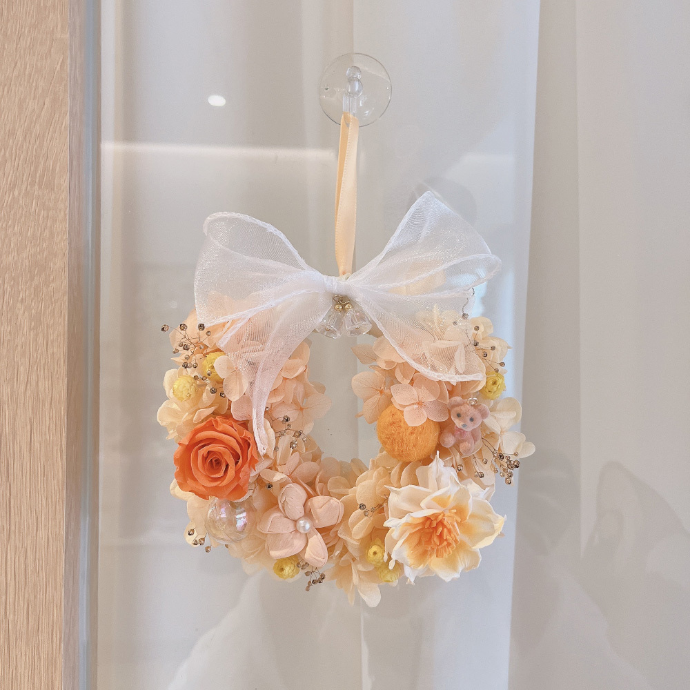 永生花迷花圈 3款