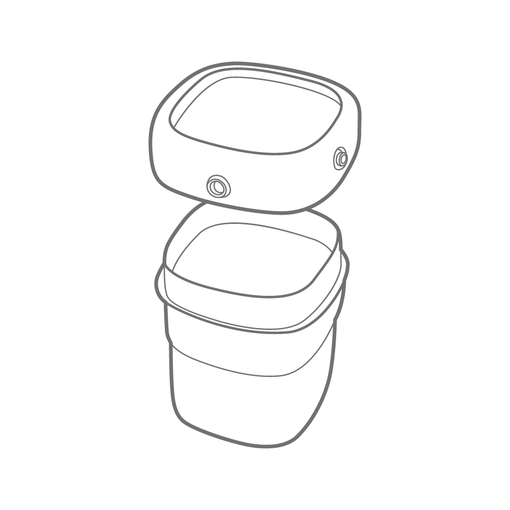 超大口徑方便拿取與裝奶粉